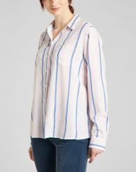 LEE ONE POCKET SHIRT DAMSKA KOSZULA DŁUGI RĘKAW PALE LILAC L45TXDSU 112140167. Koszule damskie Lee, l, bez wzorów, bez kołnierzyka, bez ramiączek. Za 209.99 zł.