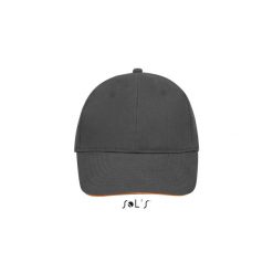 Czapka Sol's Buffalo. Brązowe czapki z daszkiem damskie SOL'S, bez wzorów, z bawełny. Za 23.00 zł.