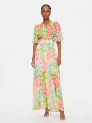Morgan Sukienka letnia 251-RCARI.F Kolorowy Relaxed Fit. Sukienki damskie Morgan, bez wzorów, z syntetyku, bez ramiączek. Za 419.99 zł.