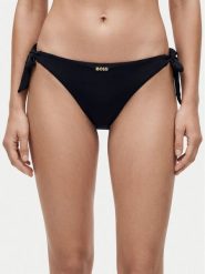 BOSS Dół od bikini 50561265 Czarny Regular Fit. Czarne bikini Boss, bez wzorów, z syntetyku. Za 229.99 zł.