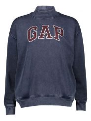GAP Bluza w kolorze granatowym rozmiar: XXS/XS. Niebieskie bluzy damskie GAP, xs, bez wzorów, bez kaptura. Za 244.95 zł.