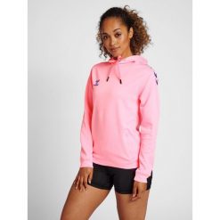 Bluza do piłki ręcznej damska Hummel Core XK z kapturem. Czerwone bluzy damskie Hummel, xl, bez wzorów, z kapturem. Za 191.00 zł.