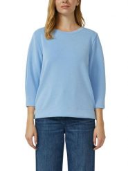 S.Oliver Bluza w kolorze błękitnym rozmiar: 38. Niebieskie bluzy damskie S.Oliver, s, bez wzorów, bez kaptura. Za 159.95 zł.