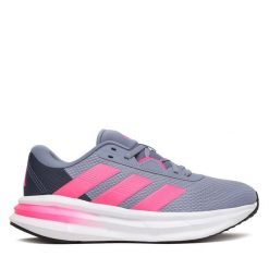 Buty do biegania adidas. Szare obuwie sportowe damskie Adidas, bez zapięcia, do biegania. Za 239.99 zł.