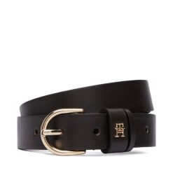 Pasek Tommy Hilfiger. Brązowe paski damskie Tommy Hilfiger, bez wzorów. Za 209.99 zł.
