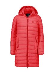 Canadian Peak Płaszcz pikowany "Akitaleak" w kolorze czerwonym rozmiar: S. Czerwone płaszcze damskie Canadian Peak, s, bez wzorów, bez kaptura. Za 191.88 zł.