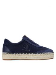 LAUREN RALPH LAUREN Espadryle Luize 802959231001 Granatowy. Niebieskie espadryle damskie Lauren Ralph Lauren, bez wzorów, ze skóry, bez obcasa. Za 449.99 zł.