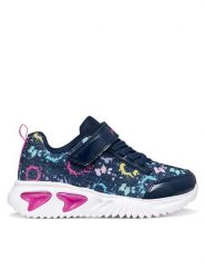 Geox Sneakersy J Assister Girl J45E9B 0GFHH C4356 D Granatowy. Niebieskie buty sportowe dziewczęce Geox, z materiału, bez zapięcia. Za 269.99 zł.