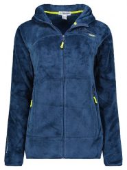 Geographical Norway Kurtka polarowa "Upalood" w kolorze granatowym rozmiar: S. Niebieskie kurtki damskie Geographical Norway, s, bez wzorów, z polaru, bez kaptura. Za 91.77 zł.