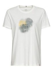 Camel Active Koszulka w kolorze żółto-biało-szarym rozmiar: M. Białe koszulki damskie Camel Active, m, bez wzorów, z bawełny, bez kołnierzyka, bez ramiączek. Za 72.45 zł.