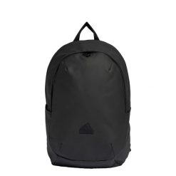 Plecak Ultramodern. Czarne plecaki Adidas, bez wzorów, z materiału. W wyprzedaży za 139.00 zł.