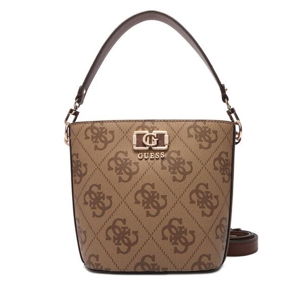 Torebka Guess. Brązowe torebki klasyczne damskie Guess, bez dodatków. Za 589.99 zł.