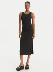 Roxy Sukienka codzienna Good Keepsake ERJKD03442 Czarny Regular Fit. Czarne sukienki damskie Roxy, bez wzorów, z syntetyku, bez ramiączek. Za 259.99 zł.