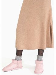 Blackfield Botki zimowe "Milli" w kolorze jasnoróżowym rozmiar: 40. Różowe botki damskie Blackfield, na zimę, z materiału, bez obcasa, bez zapięcia. Za 157.45 zł.