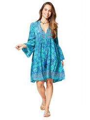 Ipanima Sukienka w kolorze turkusowo-niebieskim rozmiar: 34-40. Niebieskie sukienki damskie Ipanima, bez wzorów, bez ramiączek. Za 78.99 zł.