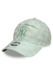 New Era Czapka z daszkiem New York Yankees Floral 9Twenty 60595377 Zielony. Zielone czapki z daszkiem damskie New Era, bez wzorów, z materiału. Za 99.99 zł.