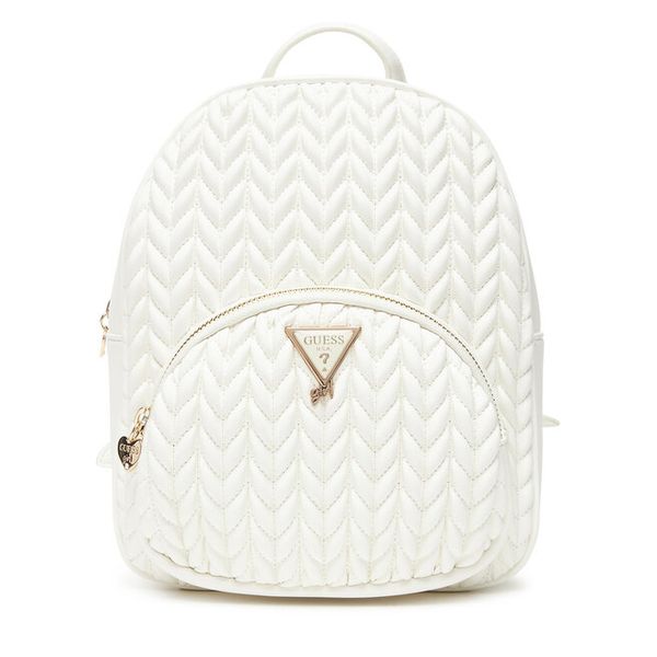 Plecak Guess. Białe plecaki Guess, z aplikacjami. Za 179.99 zł.