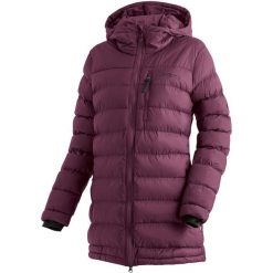 Płaszcz damski Maier Sports Lomnica Coat. Czerwone płaszcze damskie Maier Sports, na zimę, bez wzorów, z materiału, bez kaptura. Za 1,063.10 zł.