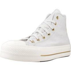 Tenisówki Converse Model Ctas Lift Hi Barely Kolor Szary. Niebieskie trampki damskie Converse, bez wzorów, z tkaniny, bez zapięcia. Za 234.99 zł.