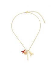 Patrizia Pepe Naszyjnik 8J1395/M086-Z004 Złoty. Żółte naszyjniki damskie Patrizia Pepe, metalowe. Za 639.99 zł.