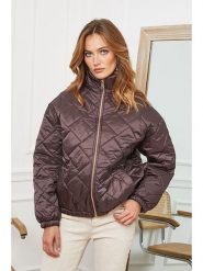 Joséfine Kurtka pikowana "Demi" w kolorze brązowym rozmiar: XL. Brązowe kurtki damskie Joséfine, xl, bez wzorów, bez kaptura. Za 242.13 zł.