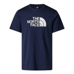 The North Face Koszulka S/S Easy Nf0A8A6C8K2. Niebieskie koszulki damskie The North Face, s, bez wzorów, bez kołnierzyka, bez ramiączek. Za 112.99 zł.