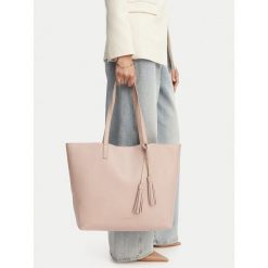 Torebka JENNY. Brązowe shopper bag Jenny, bez wzorów, bez dodatków. Za 159.99 zł.