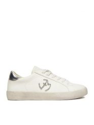 Eva Minge Sneakersy EO-ELLA-WSDR13670-1 Biały. Białe obuwie sportowe damskie Eva Minge, z materiału, bez zapięcia. Za 229.99 zł.