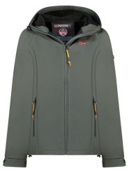Geographical Norway Kurtka softshellowa "Tamilalor" w kolorze antracytowym rozmiar: M. Czarne kurtki sportowe damskie Geographical Norway, m, bez wzorów, bez kaptura. Za 219.60 zł.