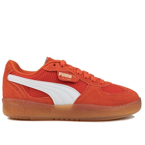 Buty damskie sportowe Puma PALERMO MODA VINTAGE WNS. Białe obuwie sportowe casual damskie Puma, bez zapięcia, trekkingowe. W wyprzedaży za 219.00 zł.