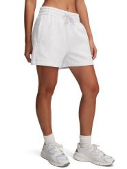 Under Armour Szorty dresowe "Rival" w kolorze szarym rozmiar: M. Szare szorty damskie Under Armour, bez wzorów, z dresówki. Za 96.60 zł.
