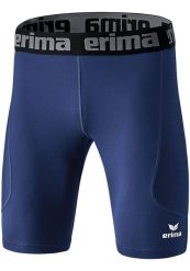 Krótkie rajstopy Erima Elemental w kolorze niebieskim. Niebieskie rajstopy Erima, bez wzorów, z materiału. Za 235.99 zł.