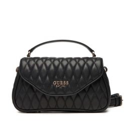 Torebka Guess. Czarne torebki klasyczne damskie Guess, bez dodatków. Za 439.99 zł.
