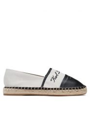 KARL LAGERFELD Espadryle KL80123 Écru. Espadryle damskie KARL LAGERFELD, bez wzorów, z materiału, bez obcasa. Za 519.99 zł.
