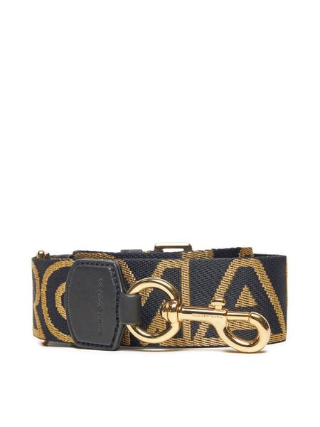 Marc Jacobs Wymienny pasek do torebki 2S3SST001S02 Czarny. Czarne torebki klasyczne damskie Marc Jacobs, z materiału, bez dodatków. Za 359.99 zł.