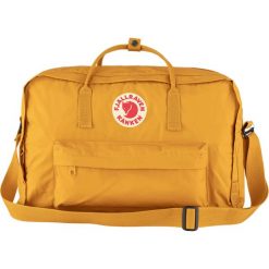 Torba miejska Fjallraven Kanken Weekender - ochre. Żółte torby podróżne Fjällräven, bez wzorów. Za 886.90 zł.