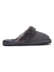 ISLAND BOOT Kapcie "Emesta" w kolorze ciemnoszarym rozmiar: 38. Czarne kapcie damskie Island Boot. Za 96.60 zł.