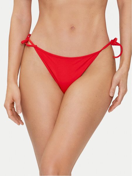 Calvin Klein Swimwear Dół od bikini KW0KW02431 Czerwony. Czerwone bikini Calvin Klein Swimwear, bez wzorów, z syntetyku. Za 138.99 zł.