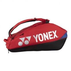 Torba tenisowa unisex Yonex Pro Racquet. Czerwone torby sportowe YONEX, bez wzorów, z materiału, duże. Za 649.99 zł.