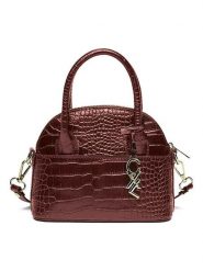 CXL by Christian Lacroix Skórzana torebka "Bel-air" w kolorze brązowym - 21 x 16 x 9 cm rozmiar: onesize. Brązowe torebki klasyczne damskie CXL by Christian Lacroix, z materiału, przez ramię, bez dodatków. Za 260.99 zł.