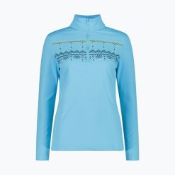 Bluza damska CMP 35L0396 Sweat. Niebieskie bluzy damskie CMP, na zimę, l, bez wzorów, bez kaptura. Za 229.99 zł.