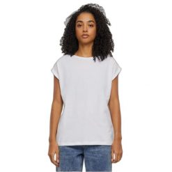 T-shirty dla kobiet w opakowaniu Urban Classics (x2). Białe koszulki sportowe damskie Urban Classics, bez wzorów, bez ramiączek. Za 149.50 zł.