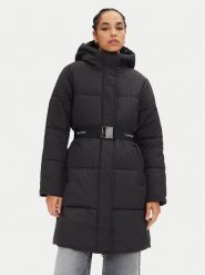 Calvin Klein Jeans Kurtka zimowa J20J224122 Czarny Relaxed Fit. Czarne kurtki damskie Calvin Klein Jeans, na zimę, m, bez wzorów, z jeansu, bez kaptura. Za 549.99 zł.