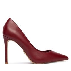 Szpilki Steve Madden. Czerwone szpilki damskie Steve Madden, bez wzorów, bez obcasa, na szpilce, bez zapięcia. Za 519.99 zł.