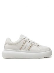 TWINSET Sneakersy 242TCP01G Biały. Białe obuwie sportowe damskie Twinset, ze skóry, bez zapięcia. Za 509.99 zł.