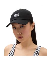 Vans Czapka "Court Side" w kolorze czarnym rozmiar: onesize. Czarne czapki z daszkiem damskie Vans, bez wzorów, z bawełny. Za 105.38 zł.