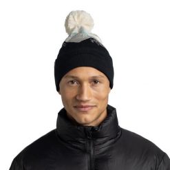 Czapka BUFF KNITTED BEANIE TATIK. Czarne czapki damskie Buff, na zimę, bez wzorów. W wyprzedaży za 118.93 zł.