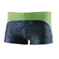 Beco bokserki kąpielowe granatowo-zielone. Zielone bokserki damskie 47 Brand, bez wzorów, z elastanu. Za 231.99 zł.