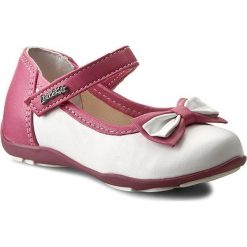 Baleriny LASOCKI KIDS - CI12-1848-08 Biały Różowy. Białe baleriny dziewczęce Lasocki Kids, ze skóry. W wyprzedaży za 49.99 zł.