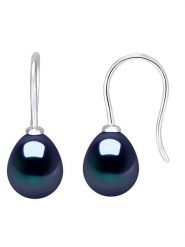 Pearl Addict Złote kolczyki z perłami rozmiar: onesize. Niebieskie kolczyki damskie Pearl Addict, z perłą, złote, z zapięciem typu bigiel. Za 434.99 zł.